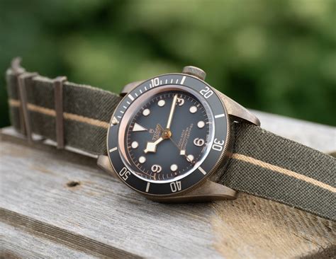 tudor bronze patina|tudor black bay bronze strap.